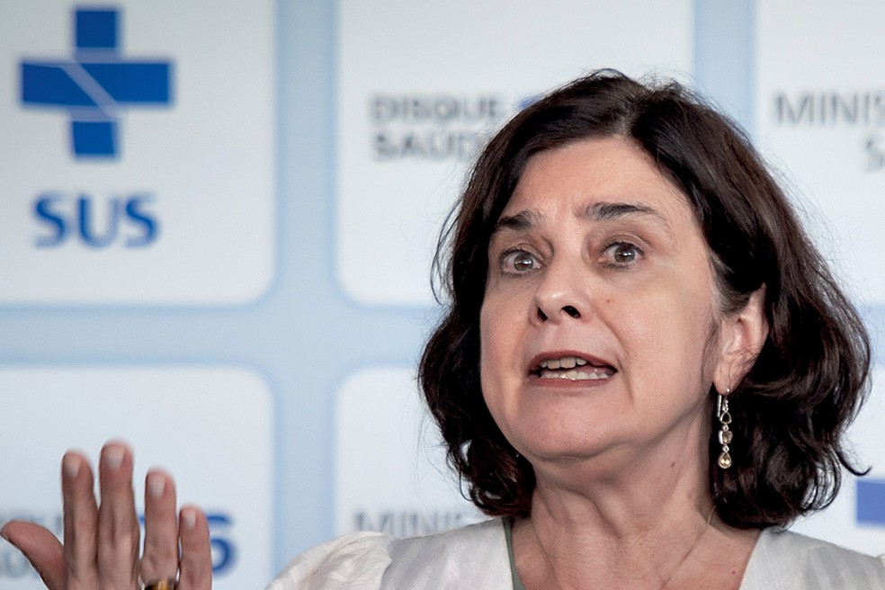 Trindade, ministra da Saúde: relançamento de programas e transição digital — Foto: Julia Prado/MS
