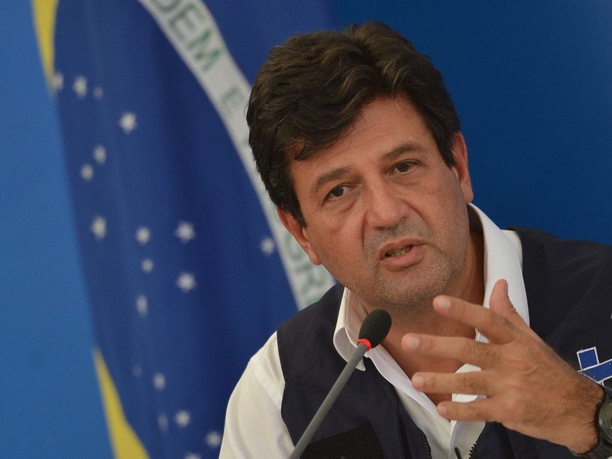 ministro da Saúde, Luiz Henrique Mandetta