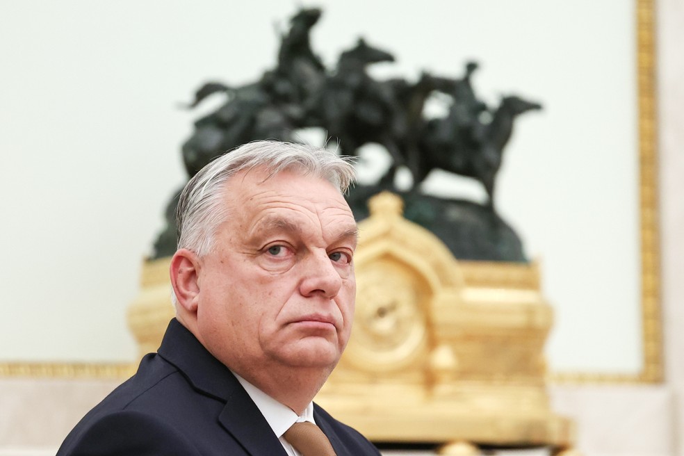 Hungarian Prime Minister Viktor Orbán — Photo: Alexander Kazakov, Sputnik, Kremlin Pool Photo via AP