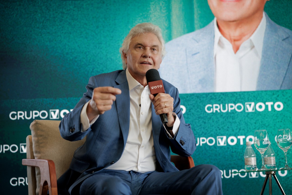 No início da campanha, Caiado busca empresários e investidores e promete ajuste fiscal