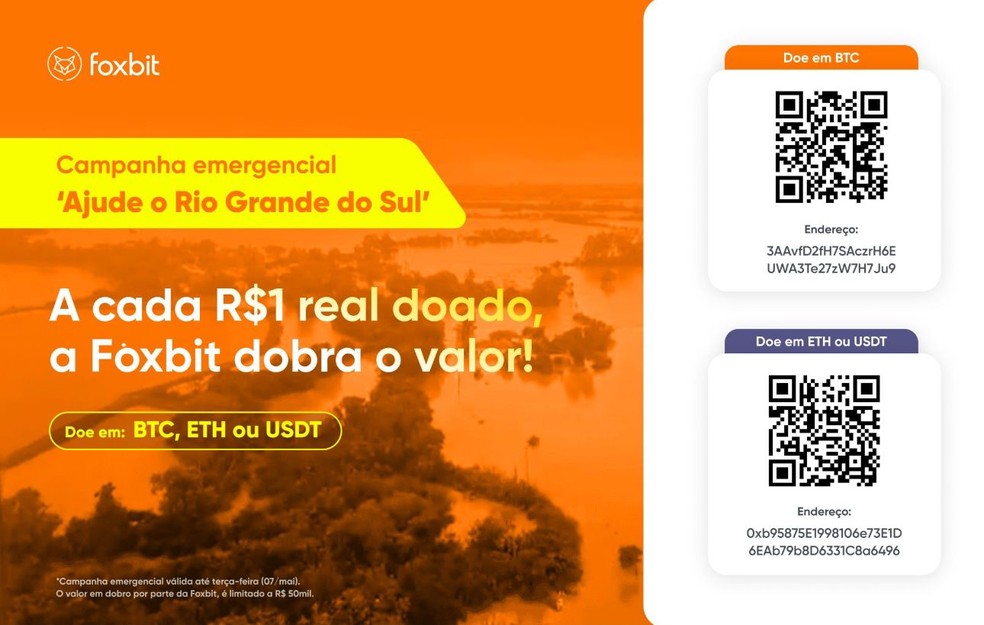 Corretoras de criptomoedas se mobilizam para ajudar vítimas das ...
