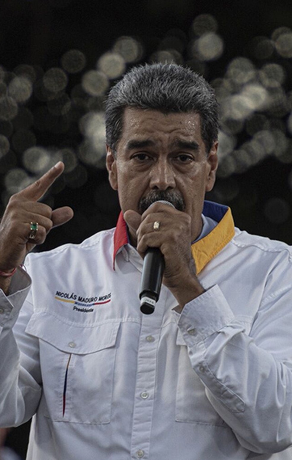 Brasil pressiona presidente Maduro — Foto: Marcelo Perez del Carpio/Bloomberg - 03/08/2024