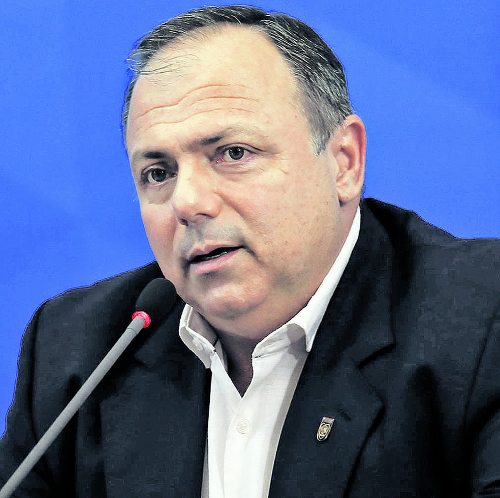 Pazuello: Ministro interino representa Brasil em Assembleia Mundial de Saúde — Foto: José Dias/PR