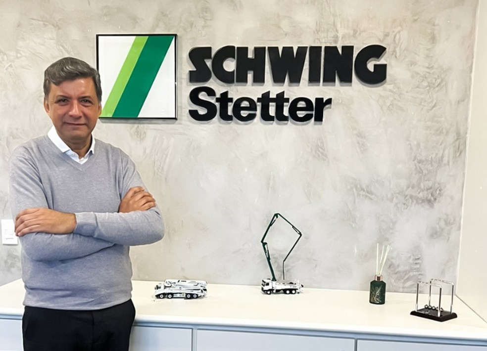 Renato Torres, presidente da Schwing Stetter no Brasil — Foto: Divulgação