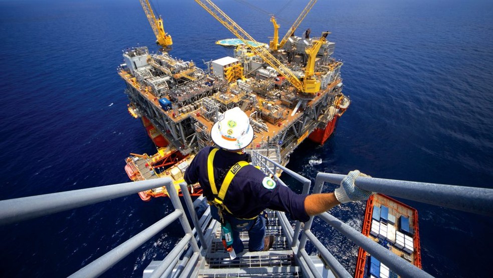 Plataforma da BP no Golfo do México — Foto: Divulgação